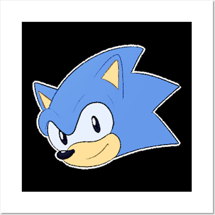 Classic Sonic Icon Posters and Art